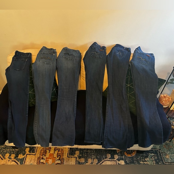 7 for all Mankind denim bundle - Picture 2 of 2